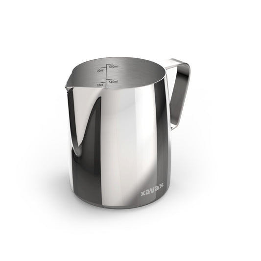 Xavax Barista Melkkannetje 600 Ml + Latte Art Pen Rvs
