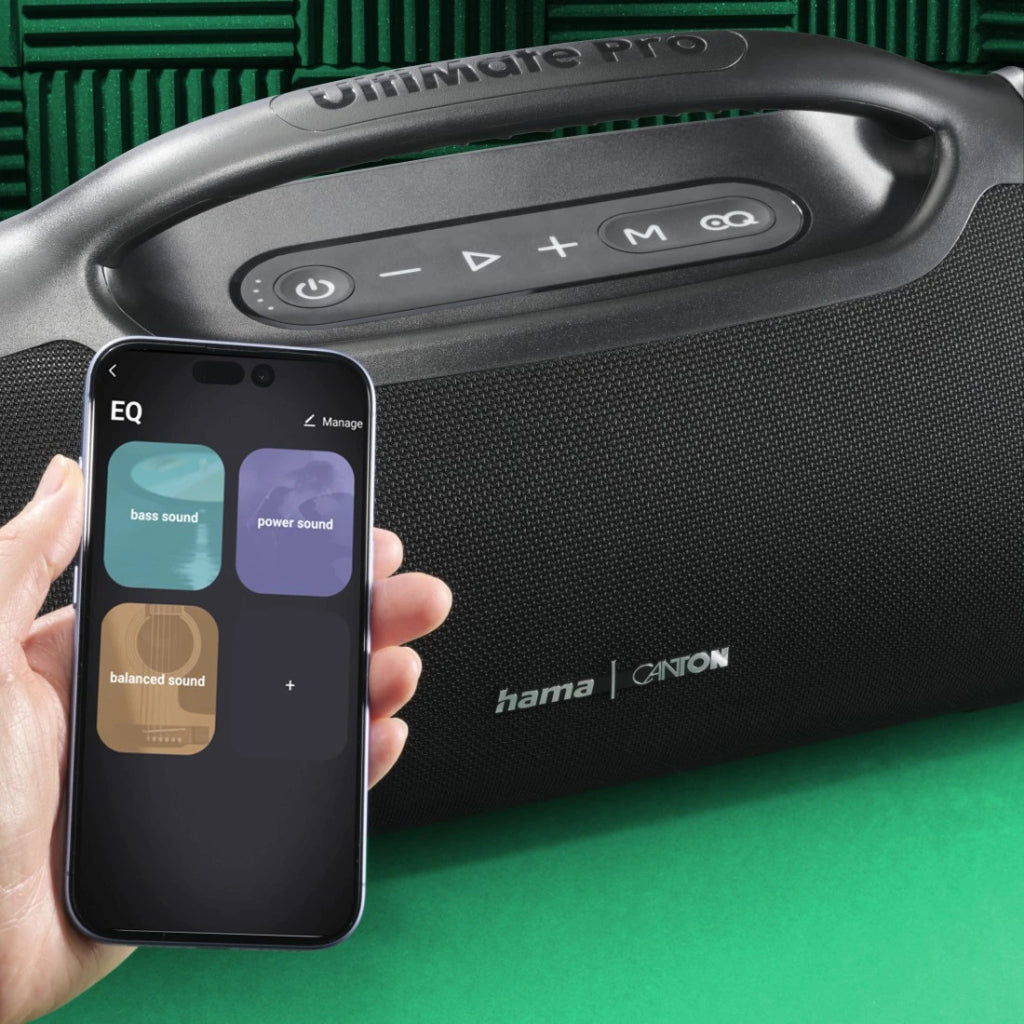 Hama Ultimate Pro Bluetooth Luidspreker 120W Zwart