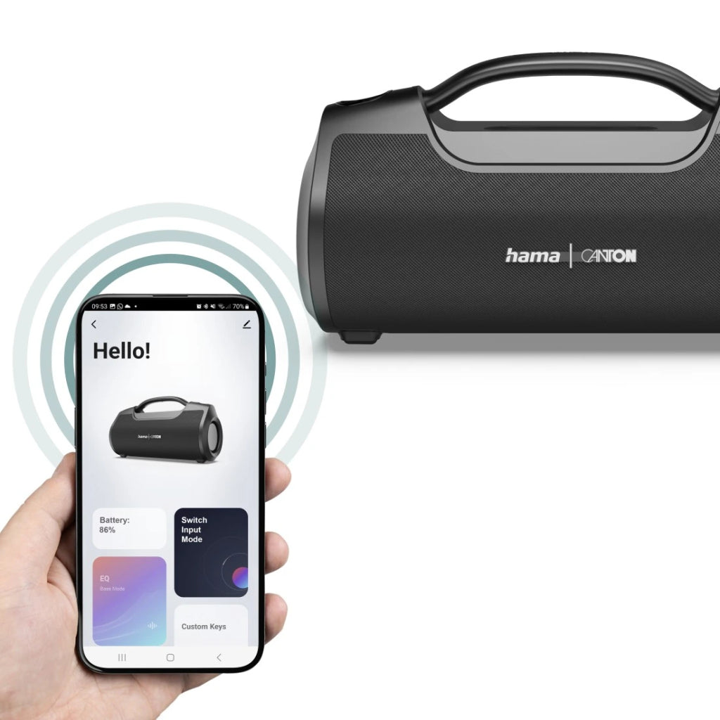 Hama Mate Pro Mk Ii Bluetooth Luidspreker 60W Zwart