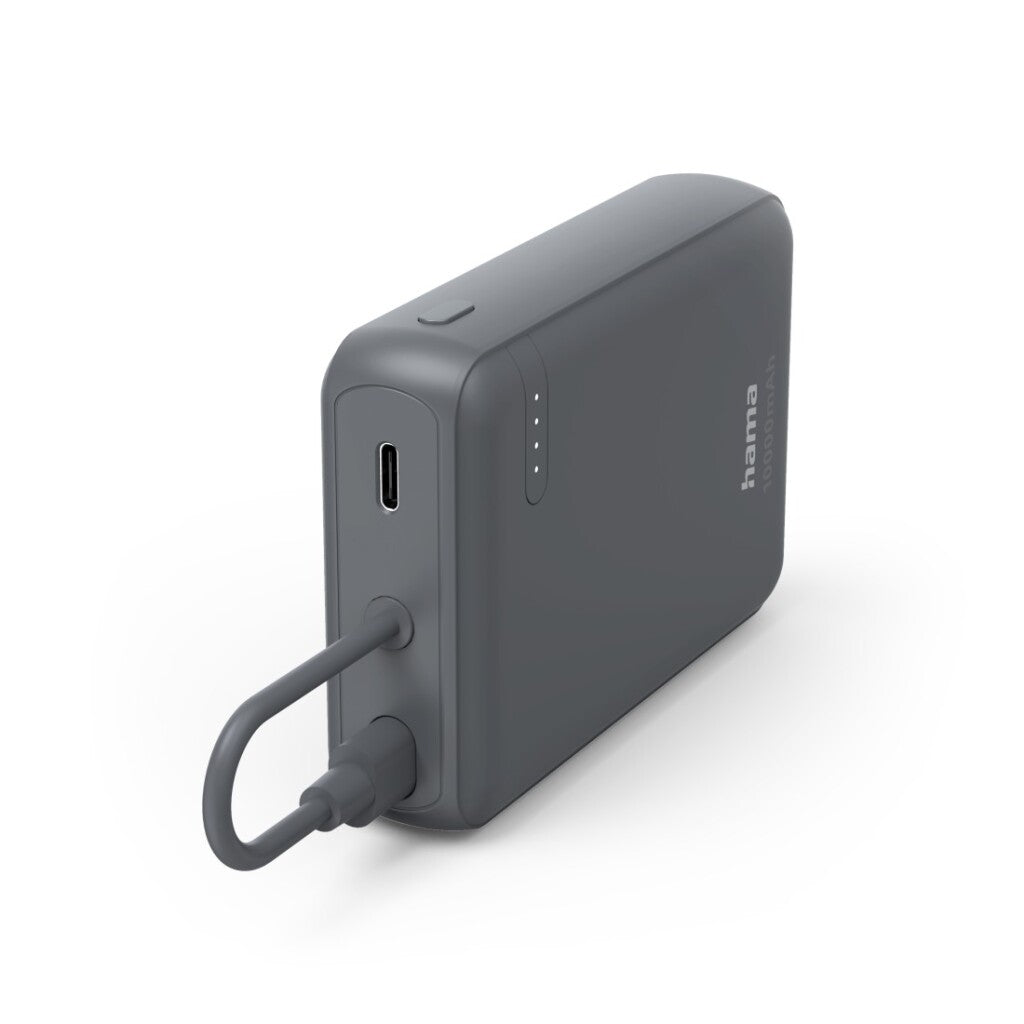 Hama Power Pack Travel 10000 Mah 2X Usb-C Antraciet
