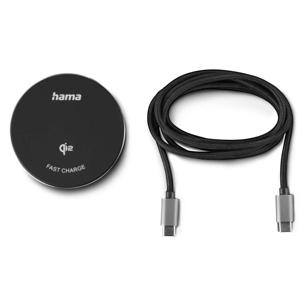 Hama Draadloze Qi2-Oplader 15W Zwart