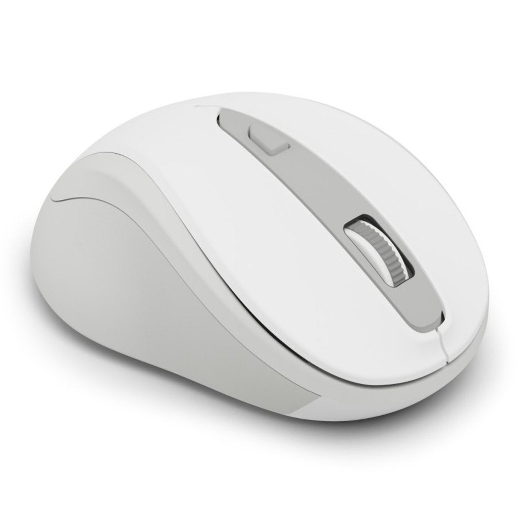 Hama Wm-400 Optische Draadloze Muis 6 Knoppen 2.4 Ghz Rf Wit/Grijs
