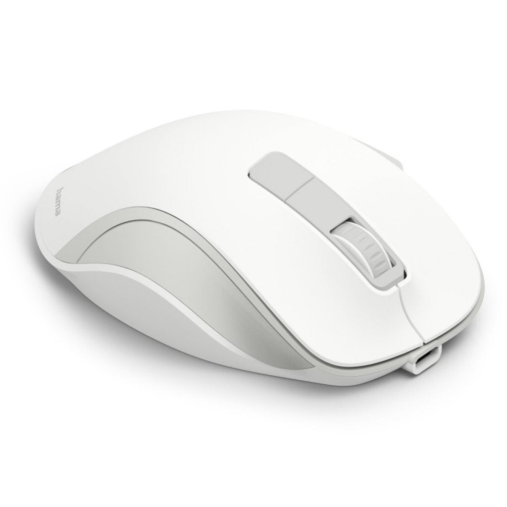 Hama Wm-500 Oplaadbare Draadloze Muis 6 Knoppen Wit