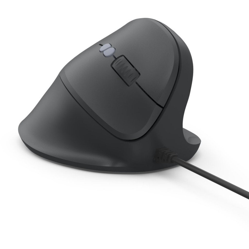 Hama Ecm-500R Ergonomische Verticale Muis Met 7 Knoppen Zwart