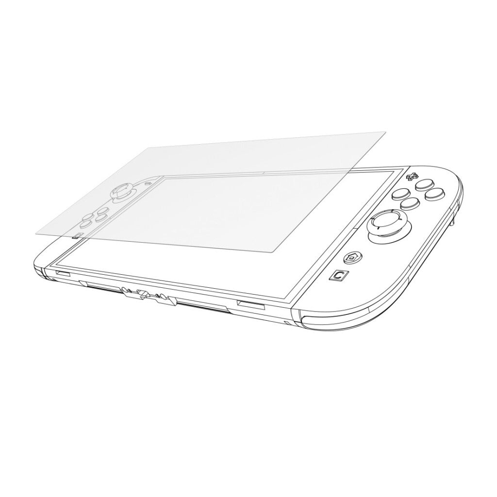 Urage Beschermglas Voor Nintendo Switch 2 2 Stuks