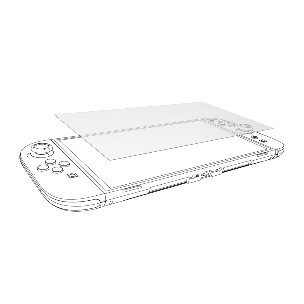 Urage Beschermglas Voor Nintendo Switch 2 2 Stuks