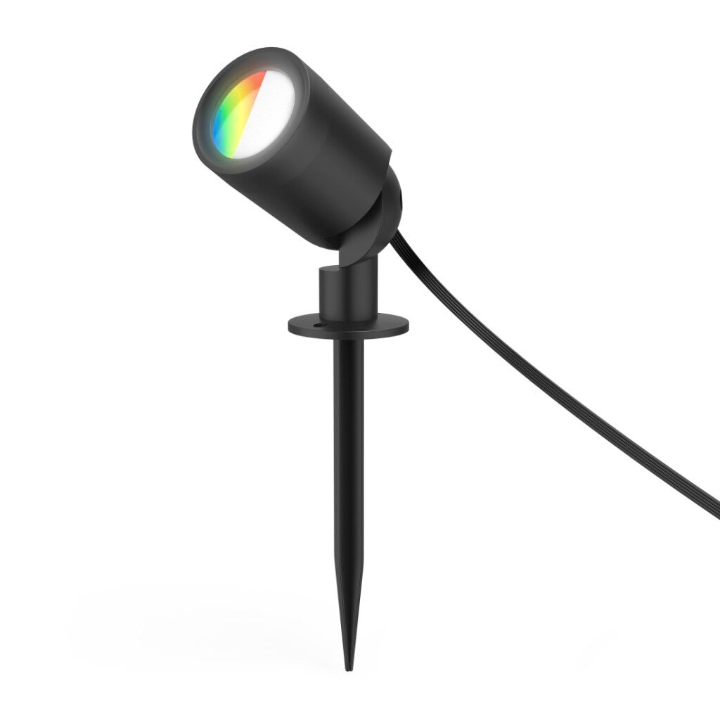 Hama Tuinlamp Wifi Uitbreiding Voor Tuinspot + Bodempen Ip65 Zwart