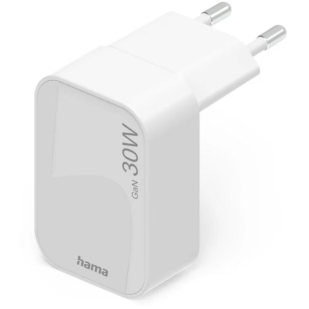 Hama Snellader Gan 1X Usb-C Pd 30W Wit