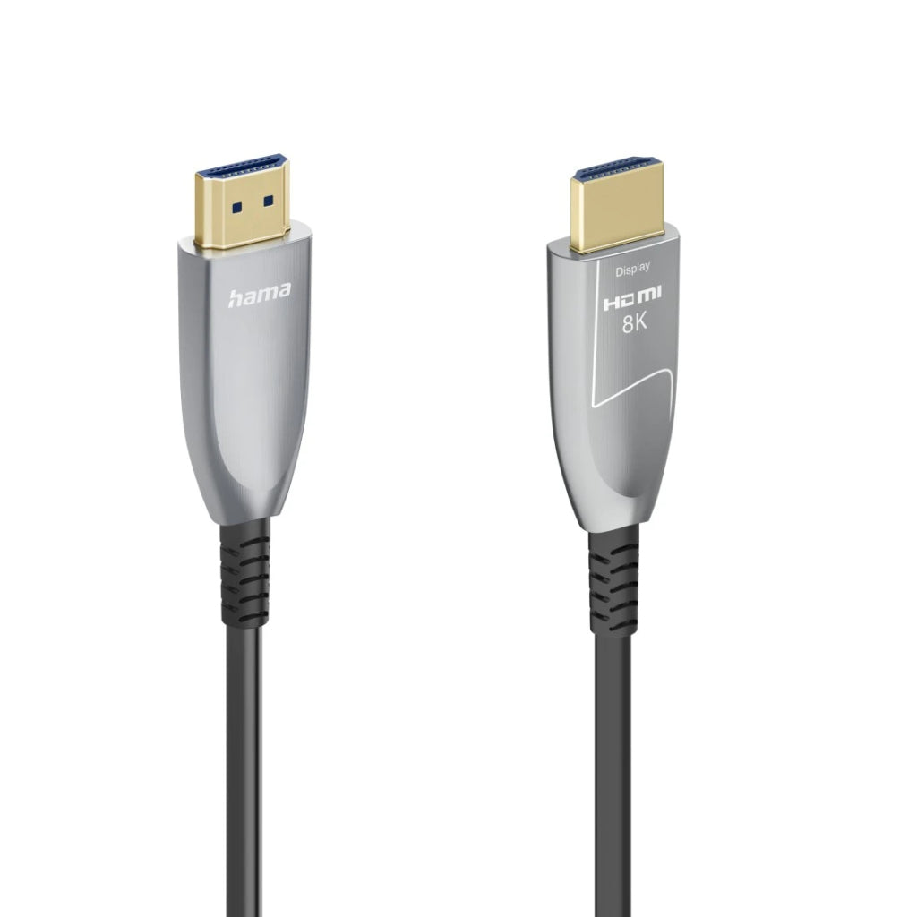 Hama Ultra High-Speed Hdmi Kabel 8K 20 M Zwart/Grijs/Zilver