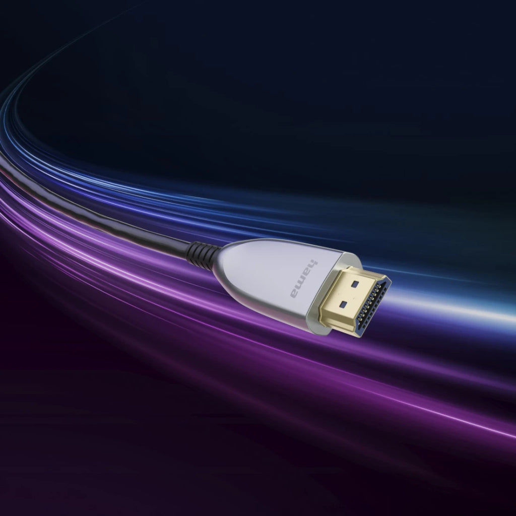 Hama Ultra High-Speed Hdmi Kabel 8K 20 M Zwart/Grijs/Zilver