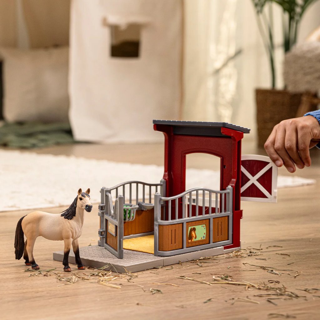 Schleich Ponybox Met Mustangmerrie