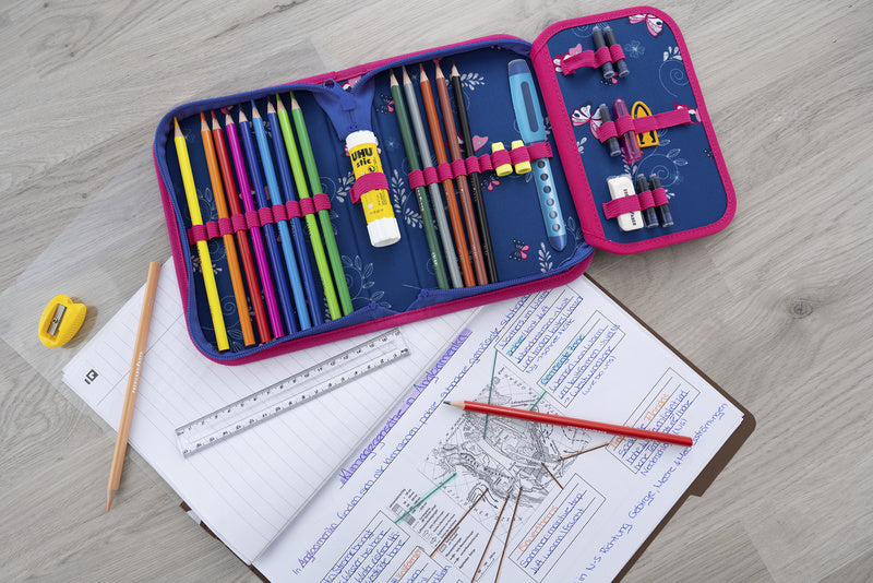 Eberhard Faber Ef-577471 Etui Gevuld 31 Delig, 2 Laags Vlinders