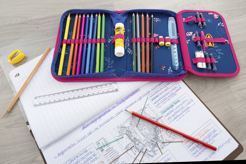 Eberhard Faber Ef-577471 Etui Gevuld 31 Delig, 2 Laags Vlinders