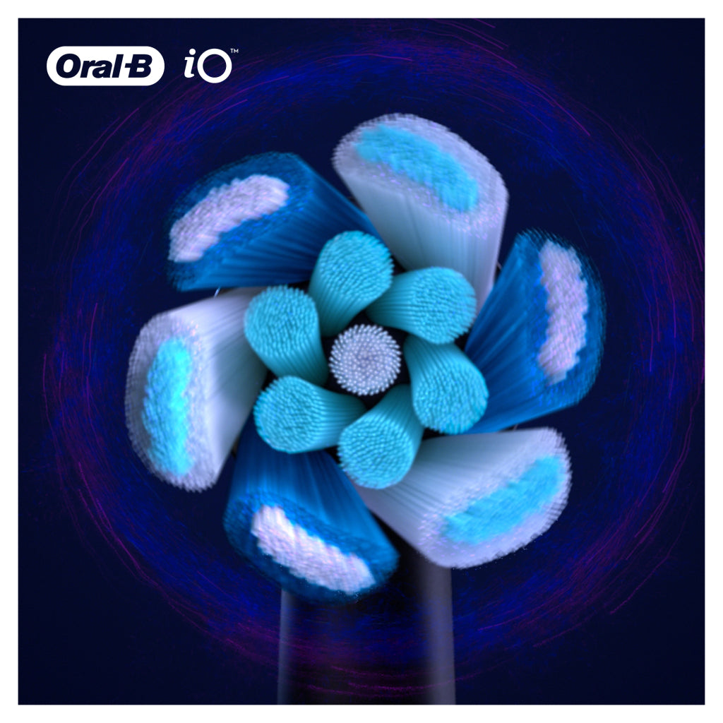 Oral-B Io Ultimate Clean Opzetborstels 4 Stuks Zwart