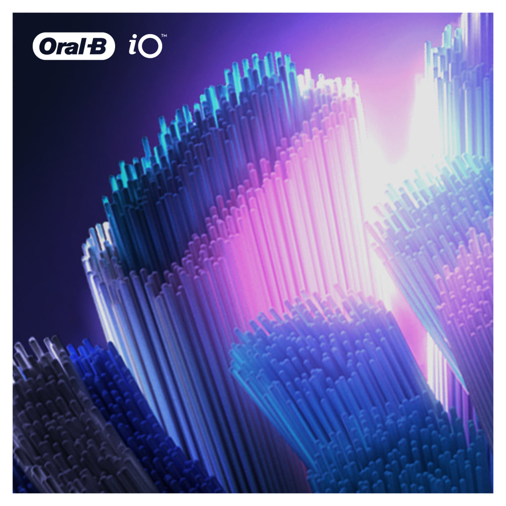 Oral-B Io Ultimate Clean Opzetborstels 4 Stuks Zwart
