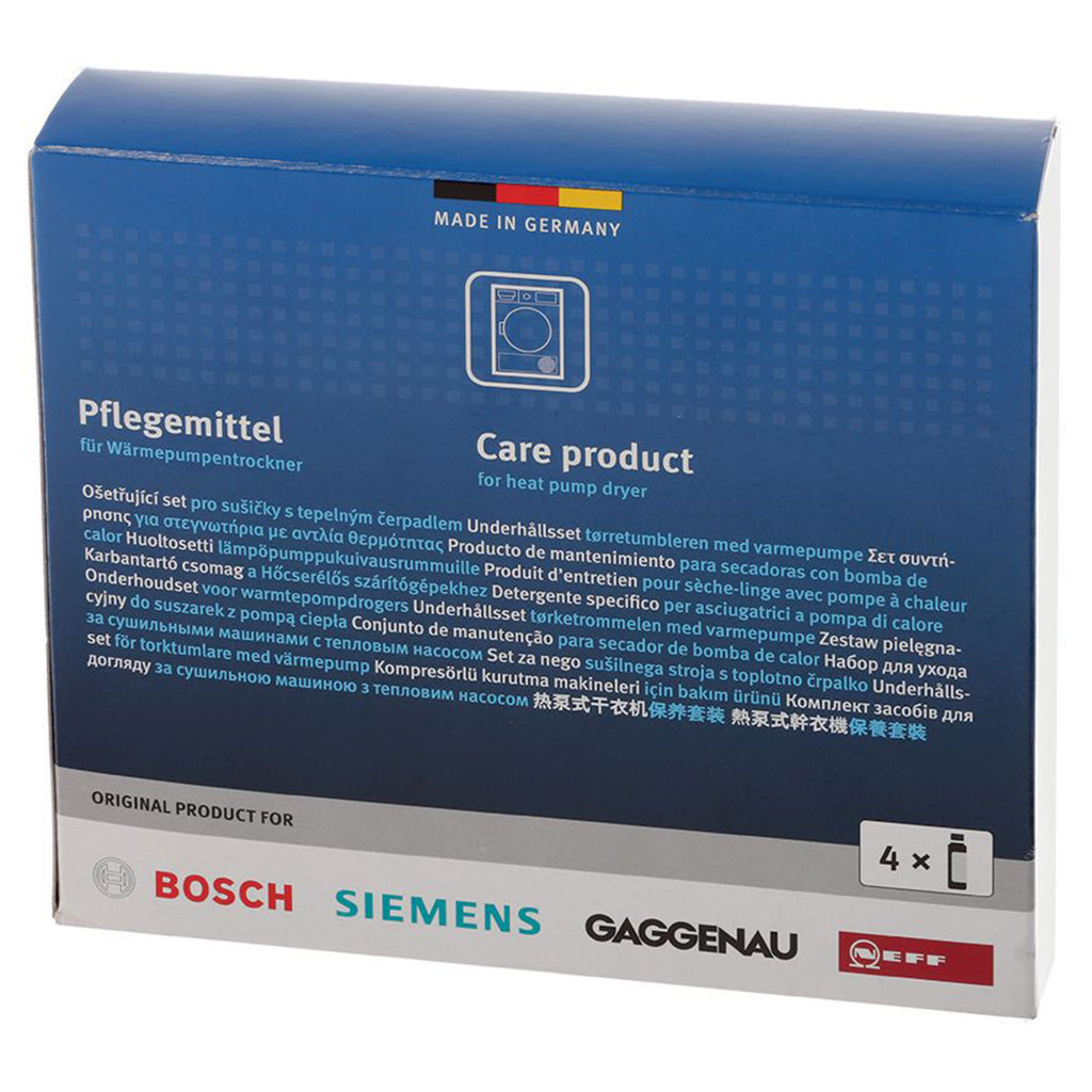 Bosch Siemens Verzorgingsset Voor Wasdrogers 4X125 Ml