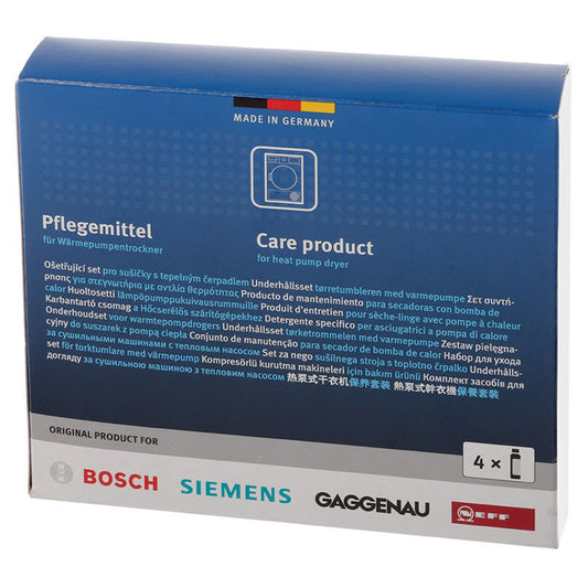 Bosch Siemens Verzorgingsset Voor Wasdrogers 4X125 Ml