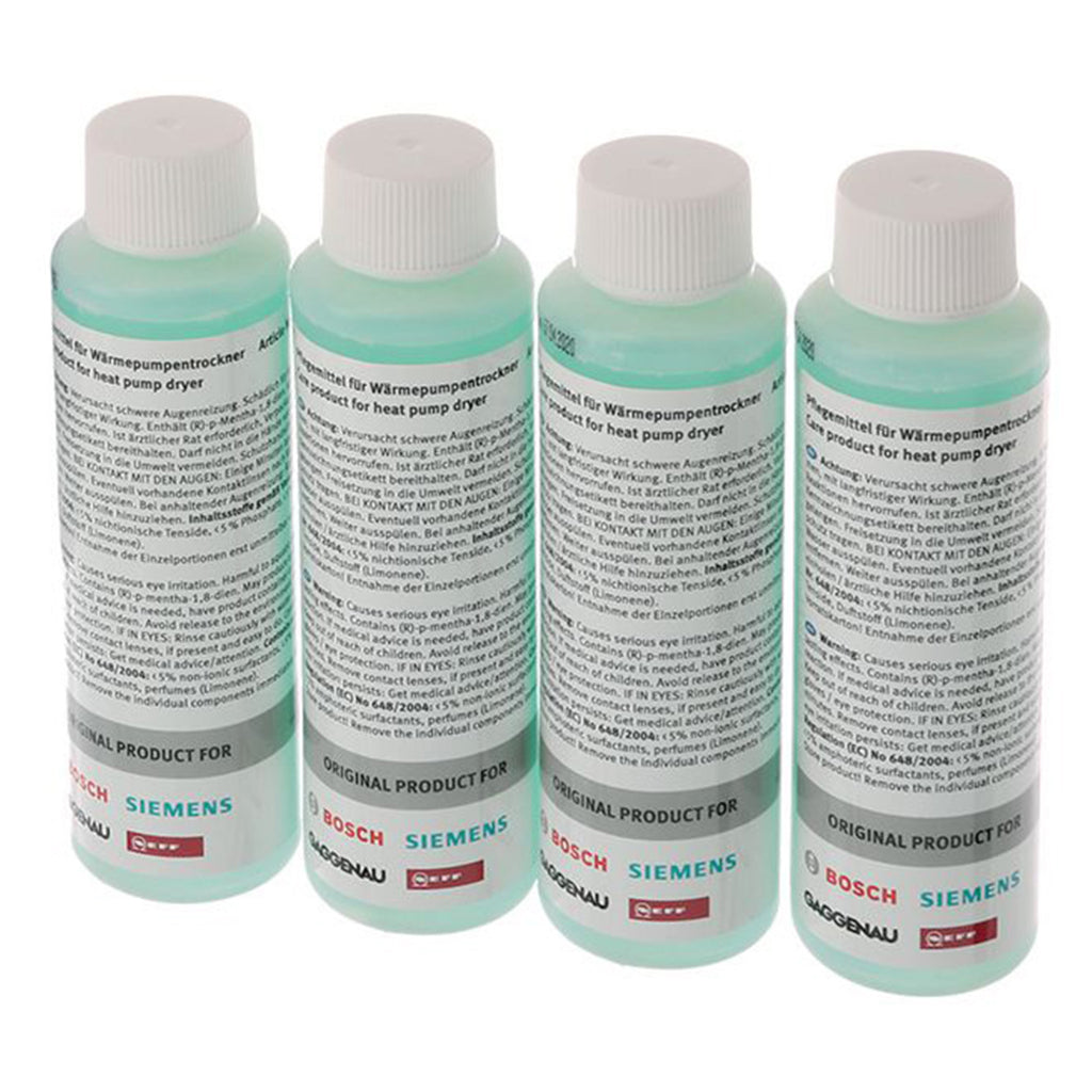 Bosch Siemens Verzorgingsset Voor Wasdrogers 4X125 Ml