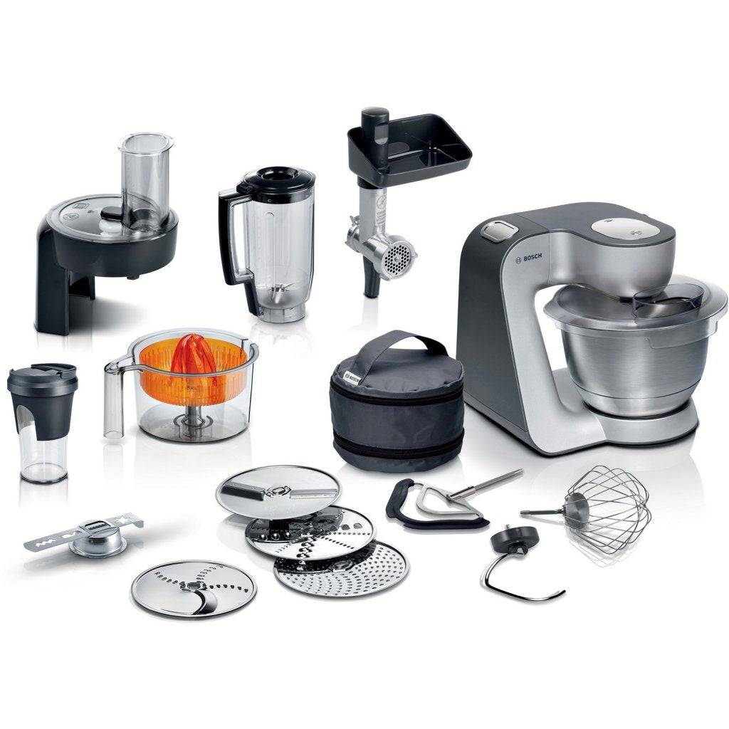 Bosch Mum59S81De Keukenmachine Zwart/Rvs