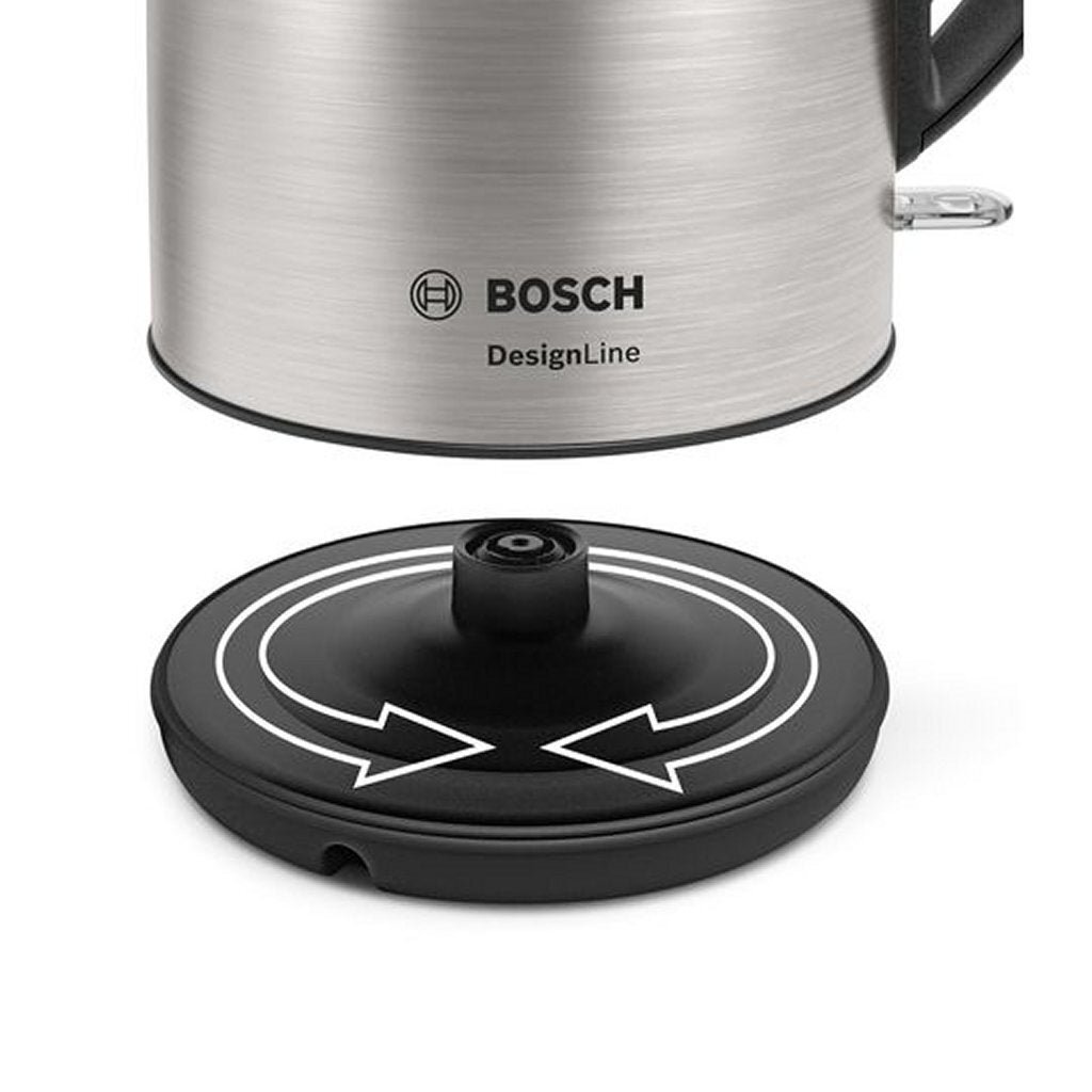 Bosch Twk3P420 Waterkoker 1.7L 2400W Rvs/Zwart