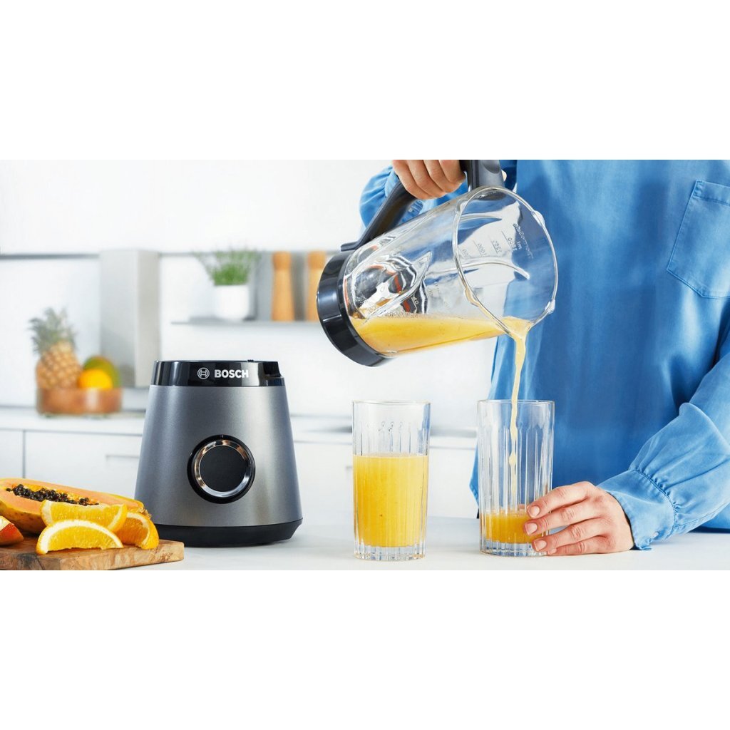 Bosch Mmb6174S Vitapower Serie 4 Blender Zilver/Zwart
