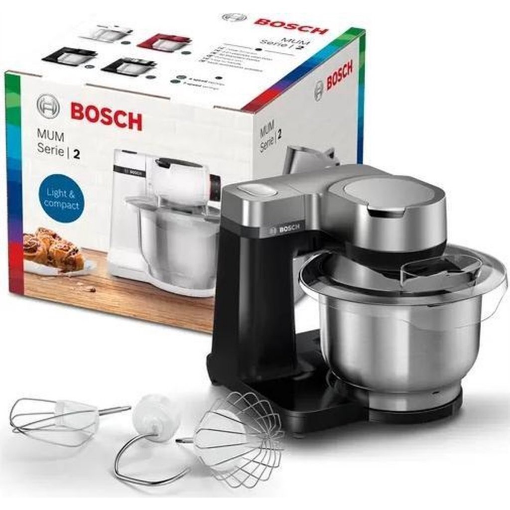 Bosch Mums2Vm00 Serie 2 Keukenmachine Zwart/Zilver