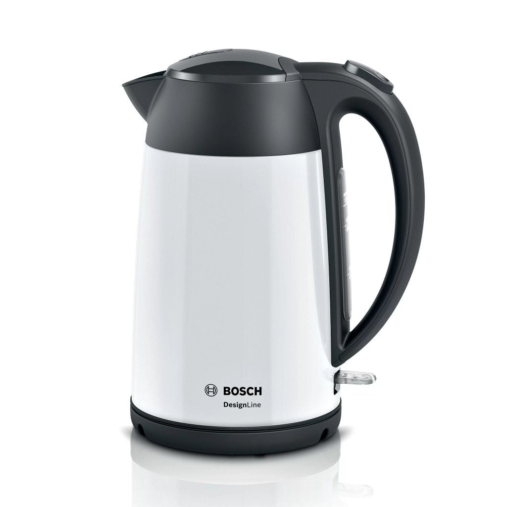 Bosch Twk3P421 Designline Waterkoker 1.7L 2400W Wit/Zwart