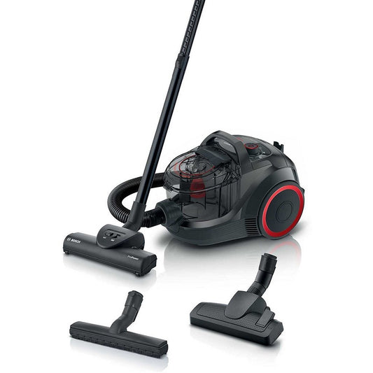 Bosch Bgs21Pow2 Propower Serie 4 Stofzuiger 2L 750W Zwart/Rood