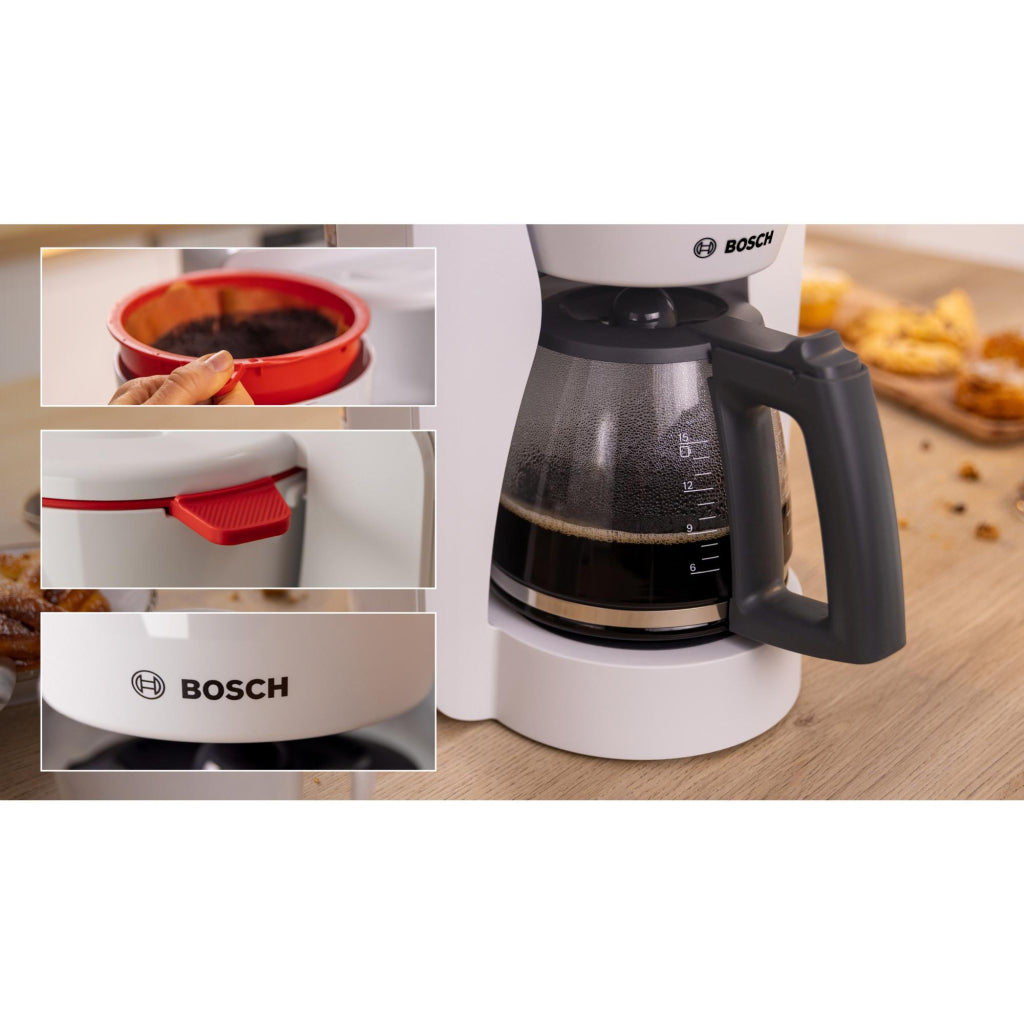Bosch Tka3M131 Mymoment Koffiemachine Wit/Rood