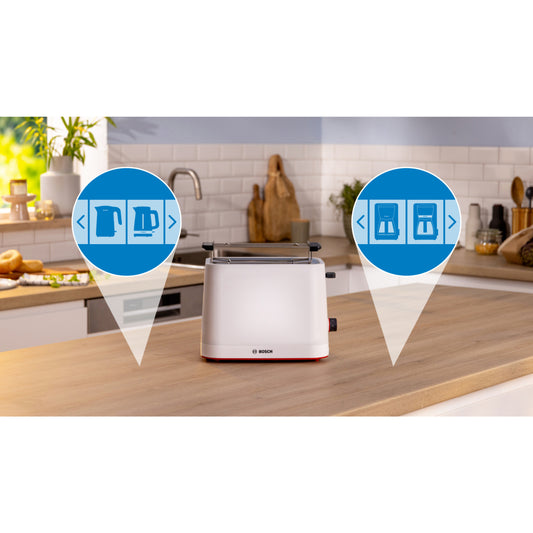 Bosch Tat3M121 Mymoment Broodrooster Wit