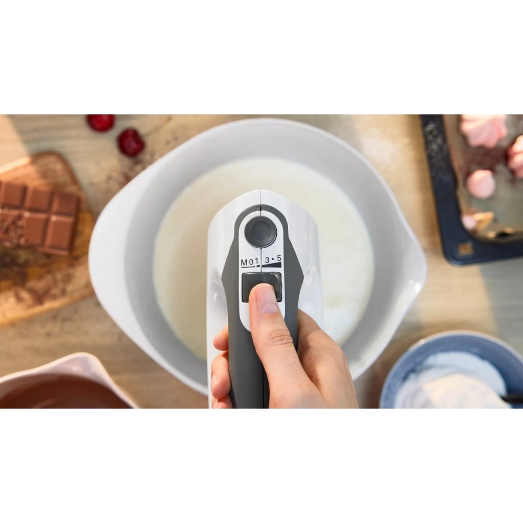 Bosch Mfq37470 Ergomixx Handmixer Wit/Grijs