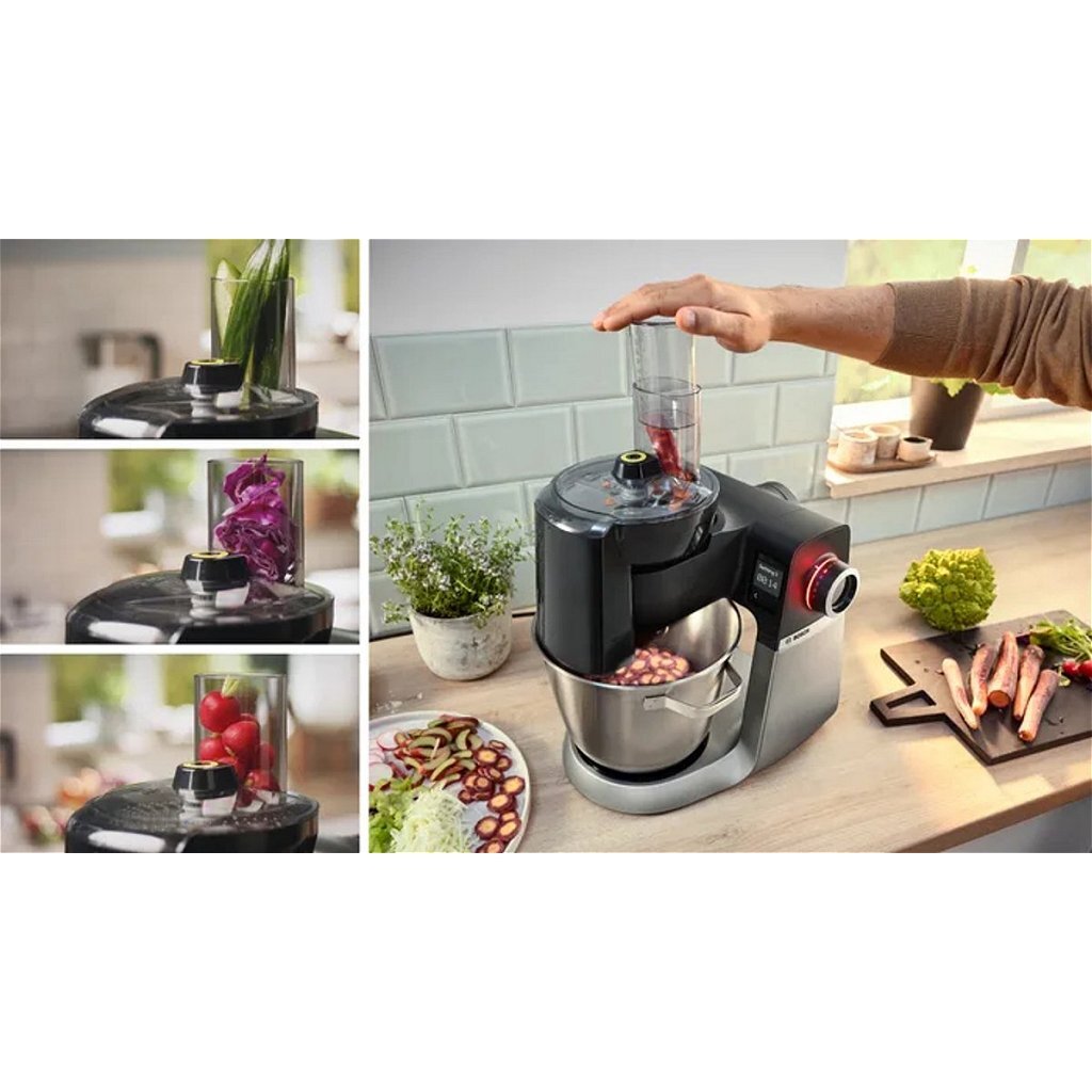 Bosch Mums6Zs34 Keukenmachine Zwart/Zilver