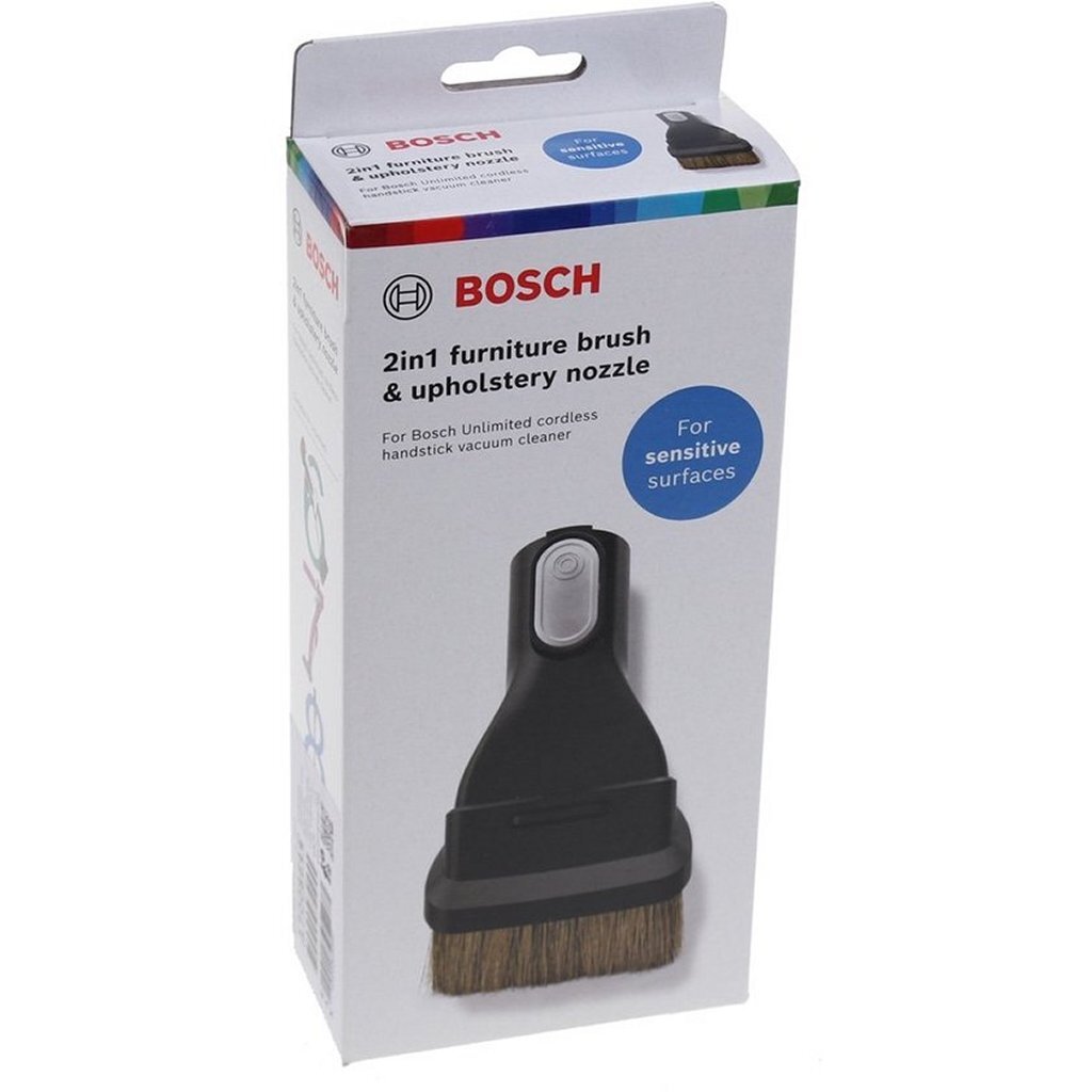Bosch Bhzu2In1N Meubelborstel Voor Stofzuiger Zwart