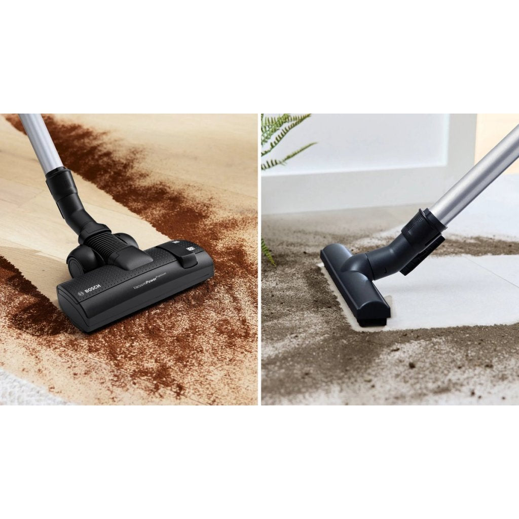 Bosch Bgl8Pow3A Stofzuiger 890W Zwart/Rood