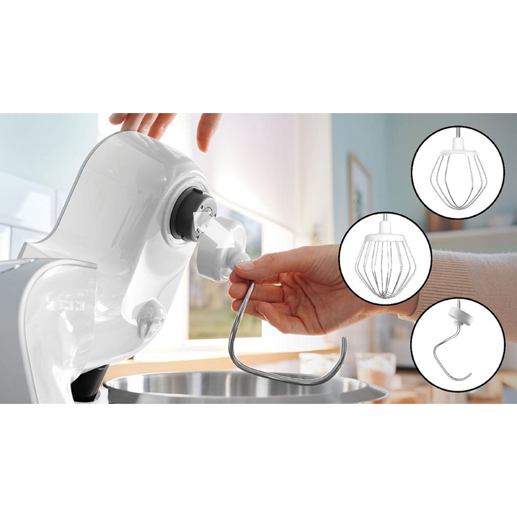 Bosch Mum58210 Keukenmachine Zilver/Wit