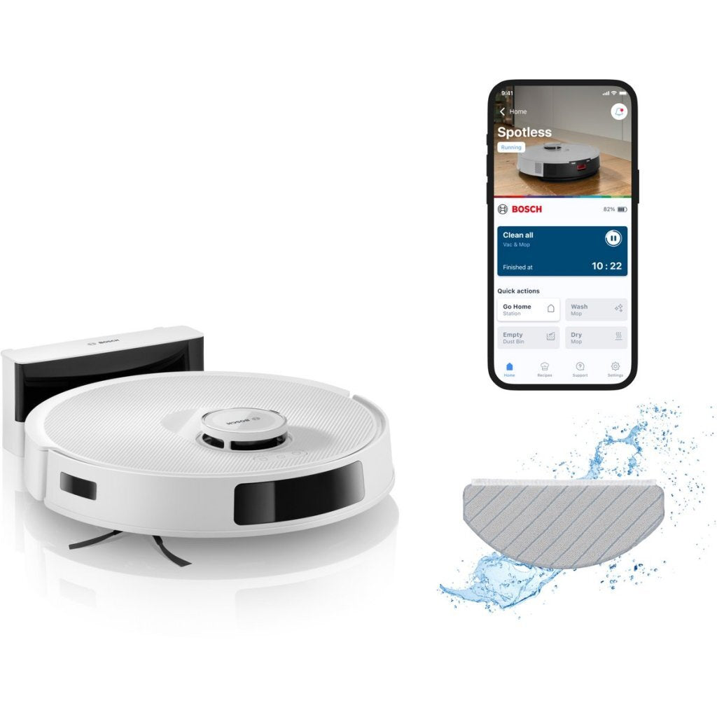 Bosch Bcrc2W Robotstofzuiger Wit