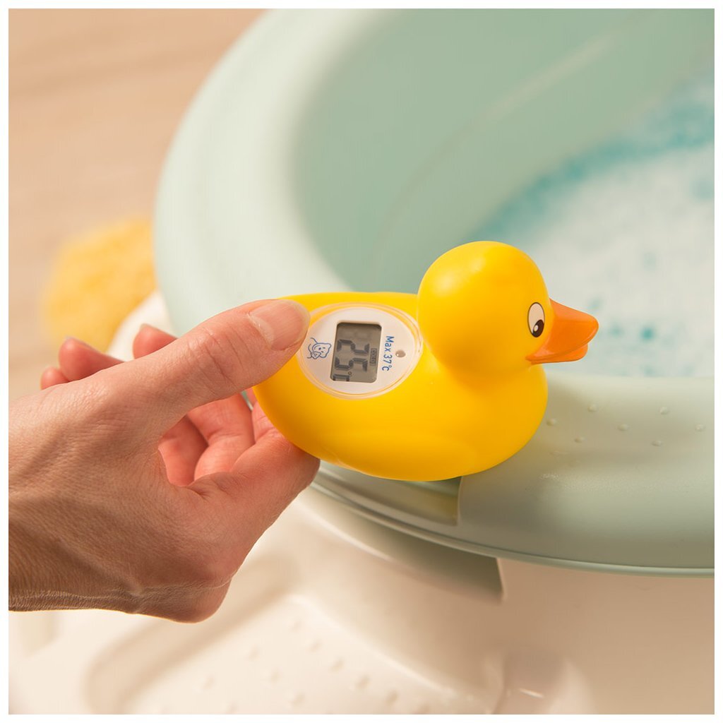 Rotho Digitale Badthermometer Badeend Geel