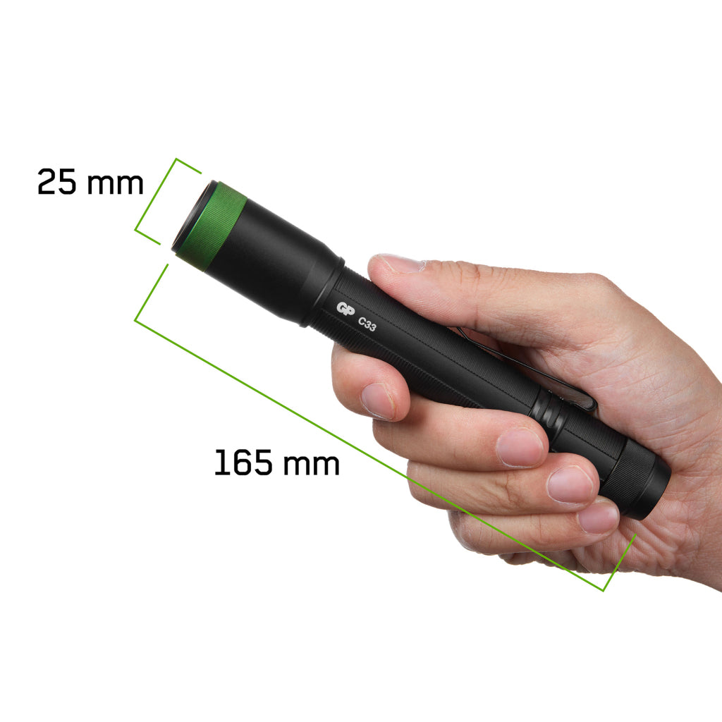 Gp Zaklamp 2X Aa 150 Lumen