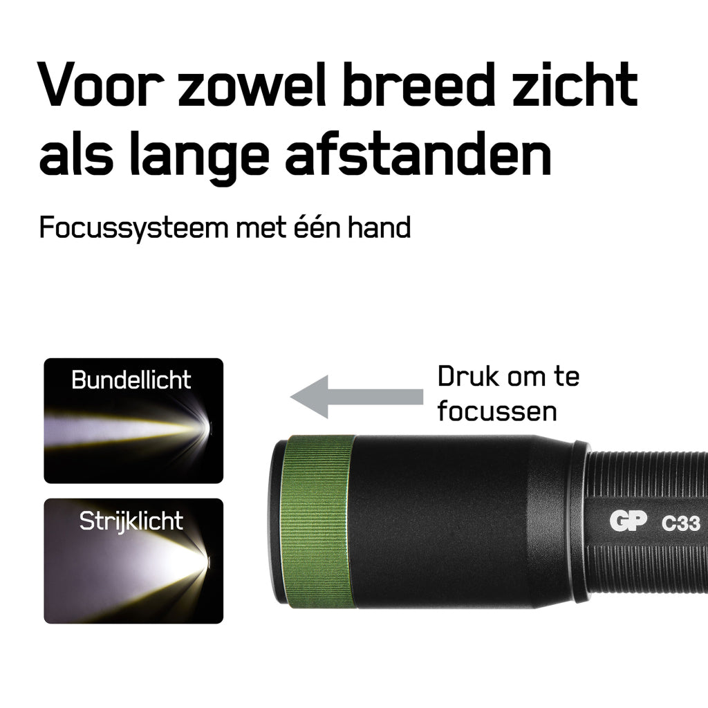 Gp Zaklamp 2X Aa 150 Lumen