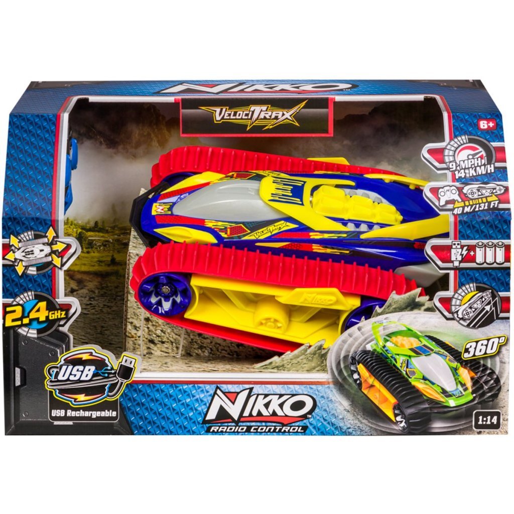 Nikko Rc Velocitrax Rally Red 1:14