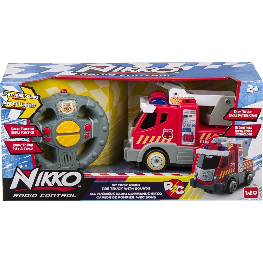 Nikko Rc My First Brandweerauto 1:20 + Geluid