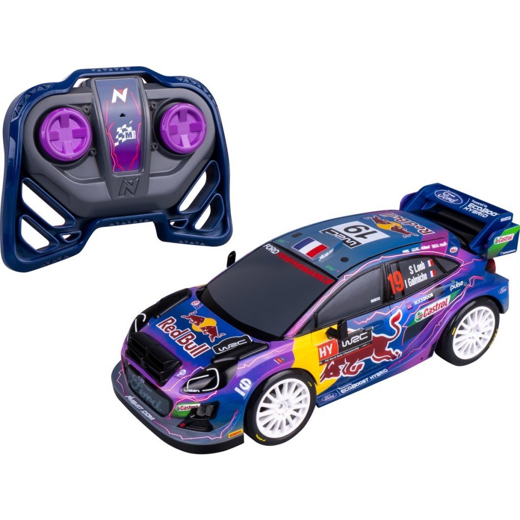 Nikko Rc Rally M-Sport Ford Puma #19 Loeb 1:18 + Licht