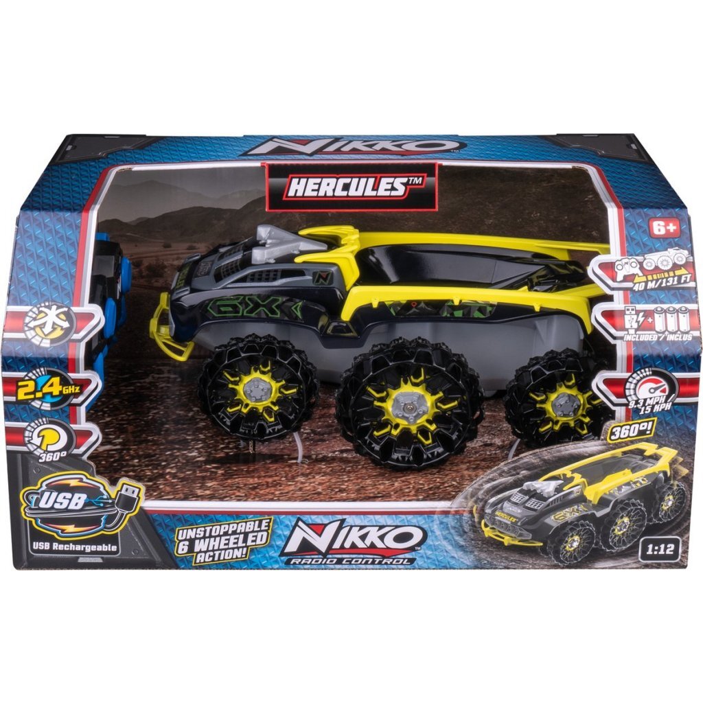 Nikko Rc Hercules 1:12 Geel/Grijs