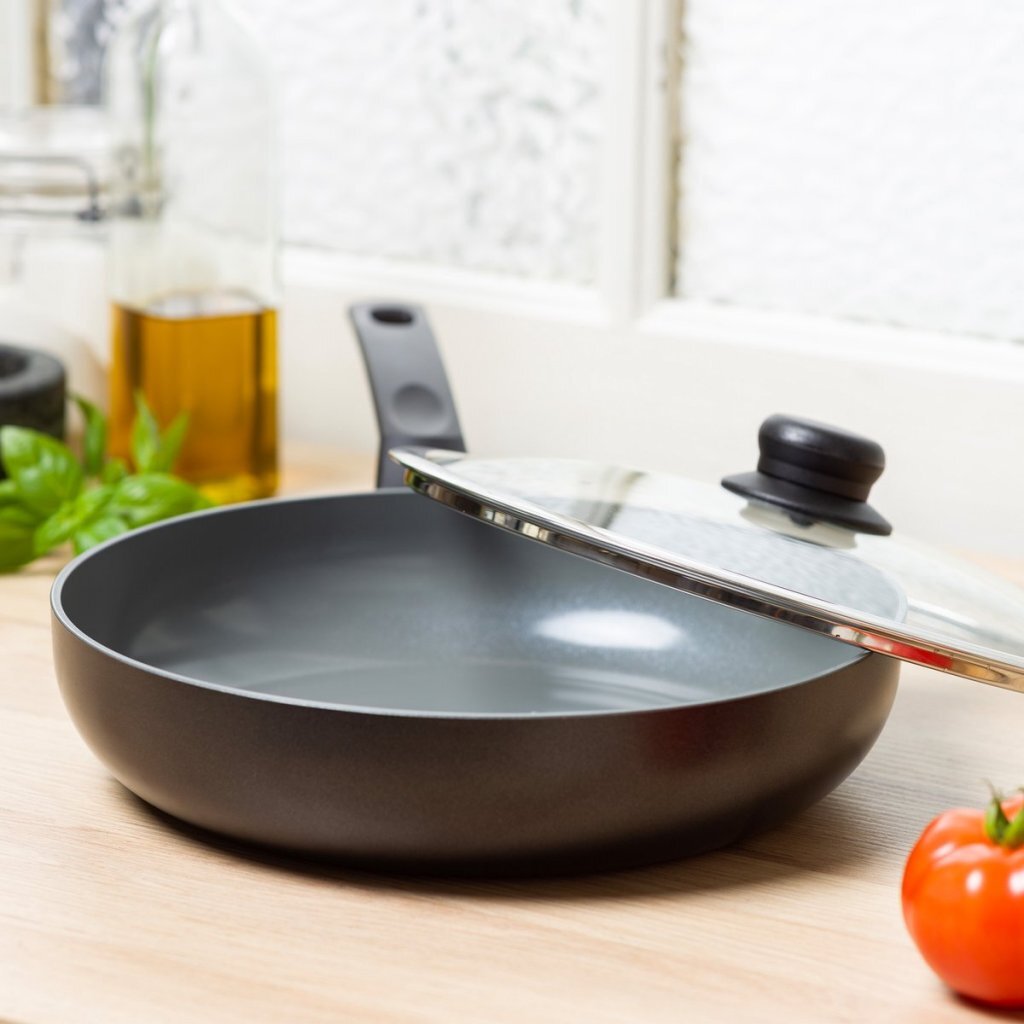 Bk Easy Basic Ceramic Hapjespan 28 Cm Zwart