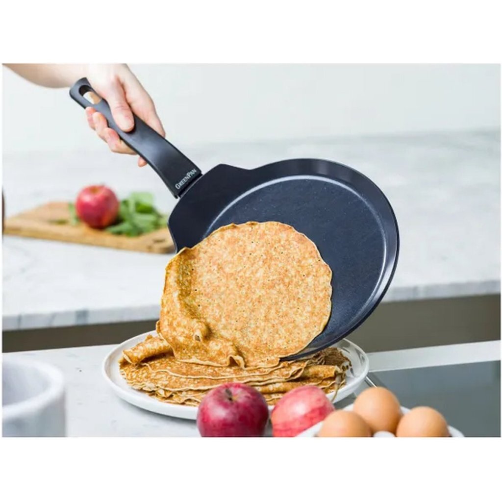 Greenpan Essence Pannenkoekenpan 24 Cm Zwart