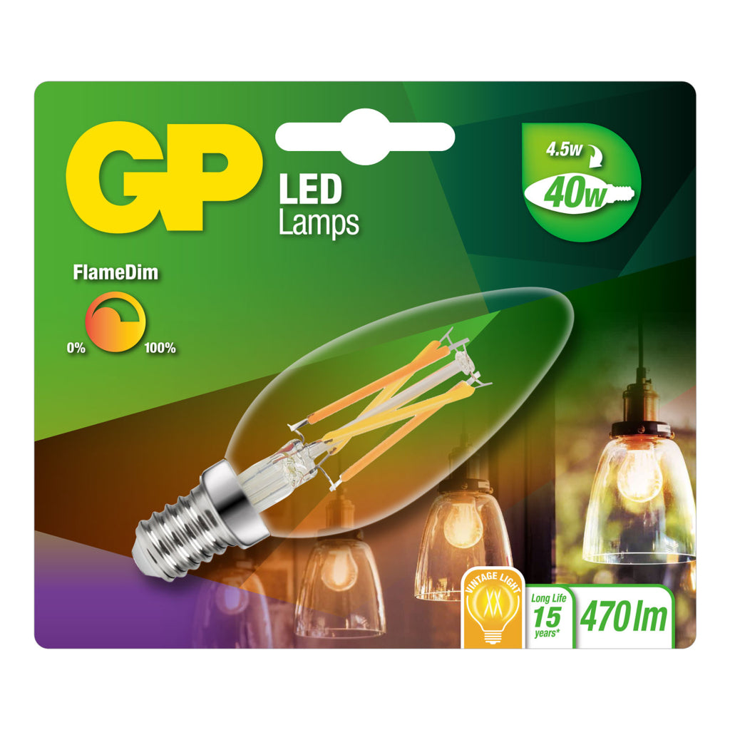 Gp Lighting Gp Led Candle Fila. Fd 4W E14