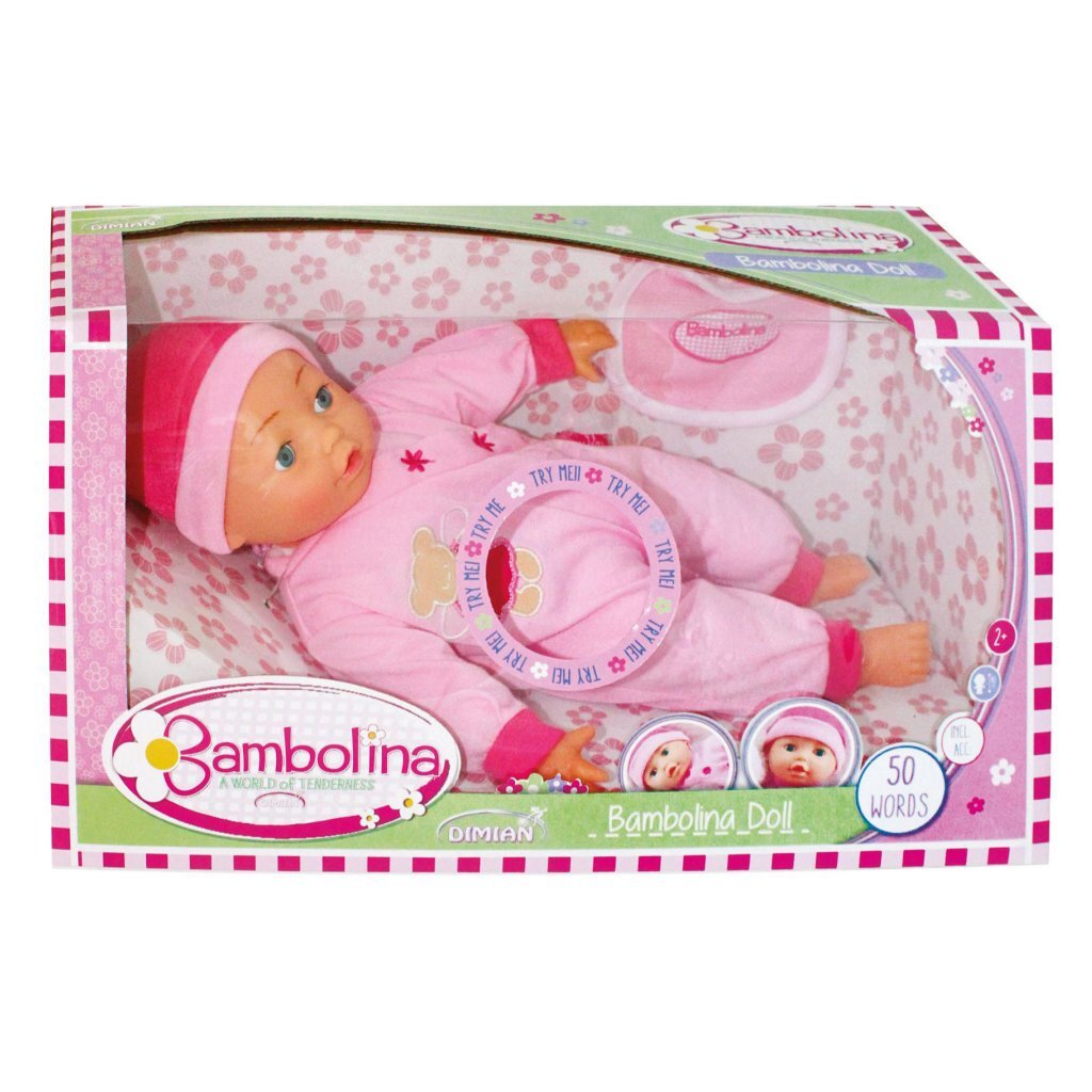 Overige Merken Bambolina Interactieve Pop 40 Cm + Geluid