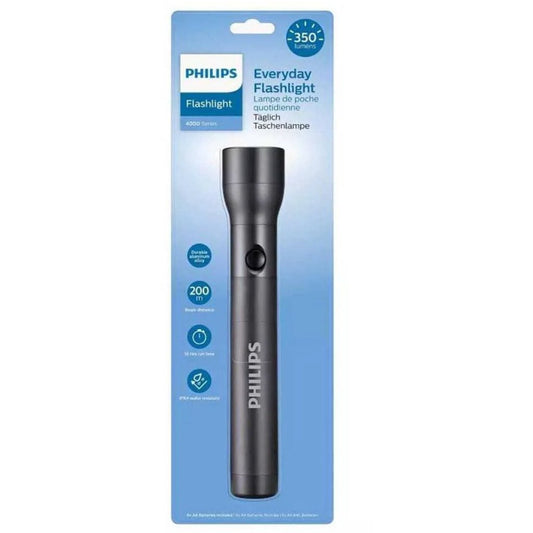 Philips Sfl4003T/10 Led Zaklamp 350 Lumen Zwart