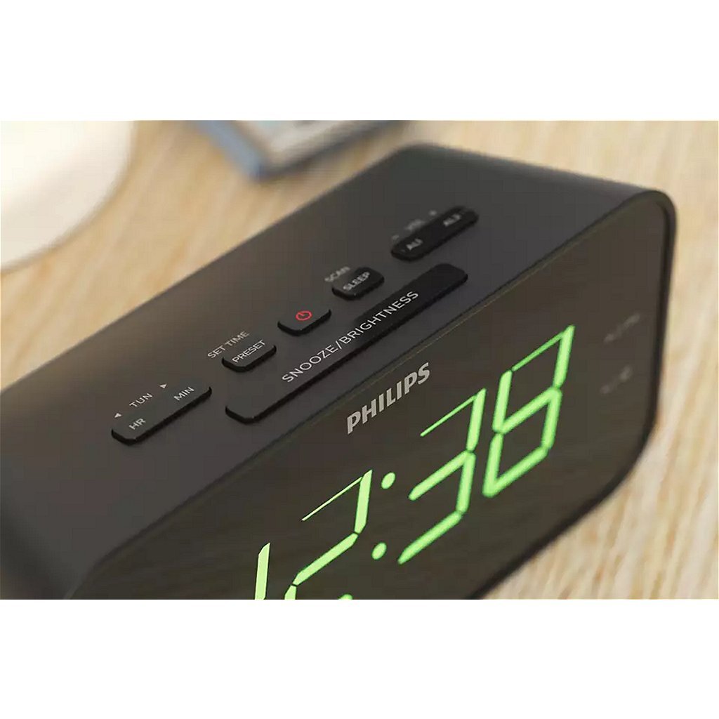 Philips Tar3306/12 Klokradio Zwart