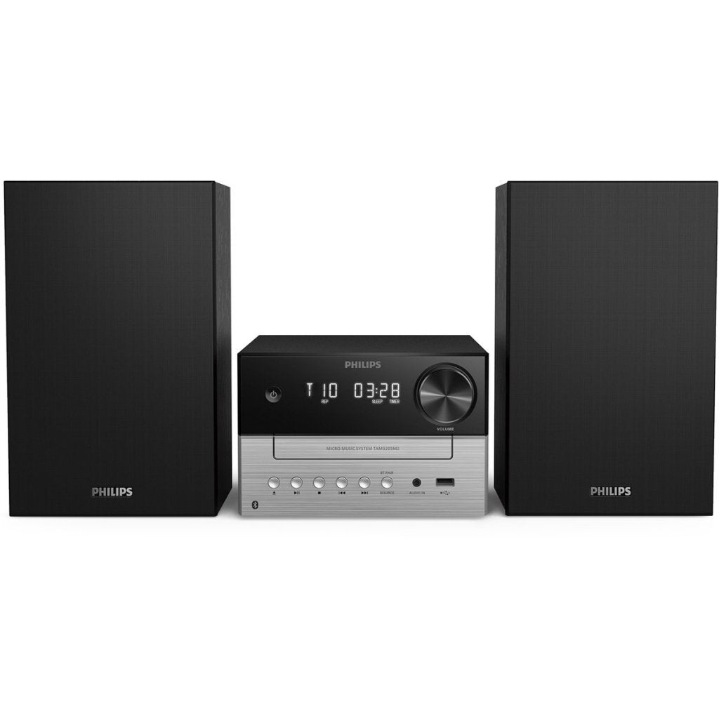 Philips Tam3205M2 Micro Muzieksysteem Zwart/Zilver